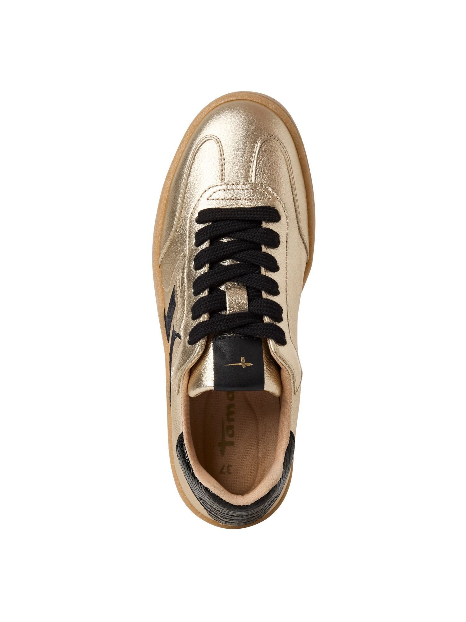 Tamaris COMFORT-Lining, Removable Sock aus Leder Sneaker COMFORT-Lining