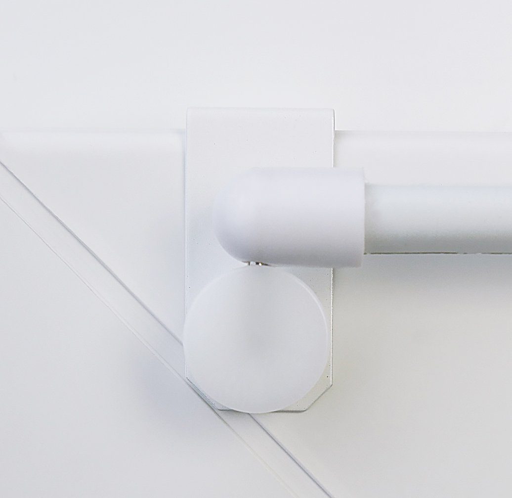 dekondo Fensterhaken Dekohaken Dekoklipp Fensterklipp Gardinenhaken, für einen Klemmbereich (Rahmenstärke des Fensters/Fensterdicke) von 10-25 mm - wählen Sie die richtige Größe beim Kauf aus, (4-St), oben oder seitlich am Fenster zu befestigen