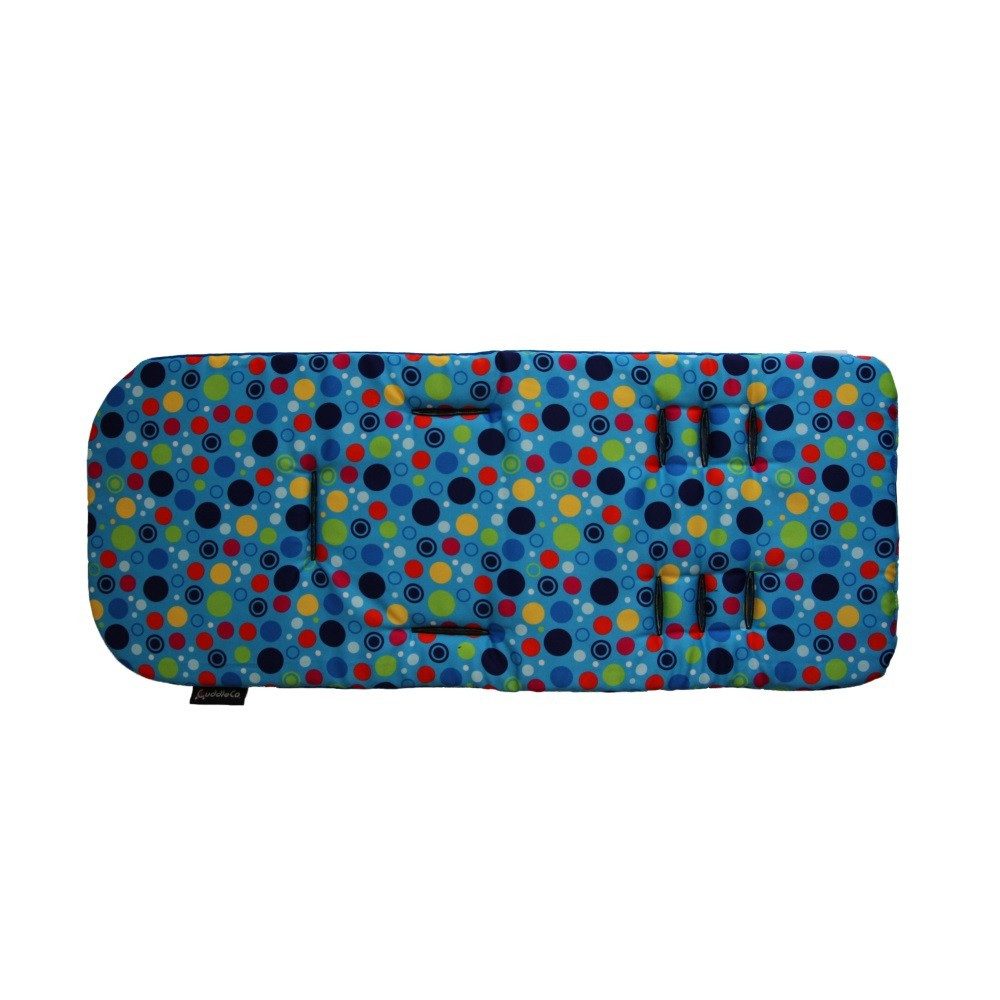 CuddleCo Kinderwagen-Sitzauflage Cumfi Cush Buggy und Kinderwagen Sitzauflage aus weichem Memory-Foram, Maschinenwaschbar