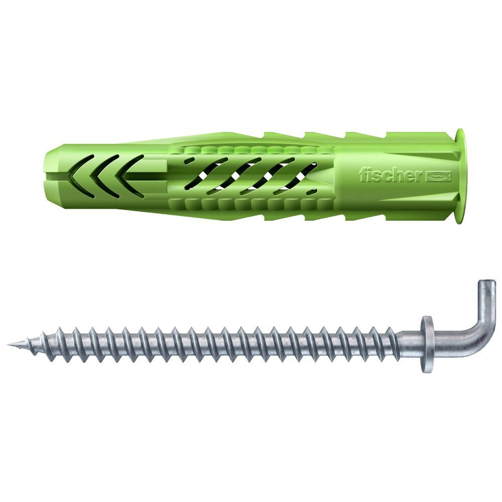 fischer Schrauben- und Dübel-Set Fischer Universaldübel-Set UX green 10.0 x 60 mm -