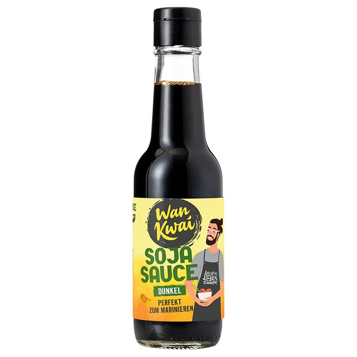Wan Kwai Saucen, Wan Kwai Sojasauce Dunkel mit intensiv würzigen Geschmack 250ml