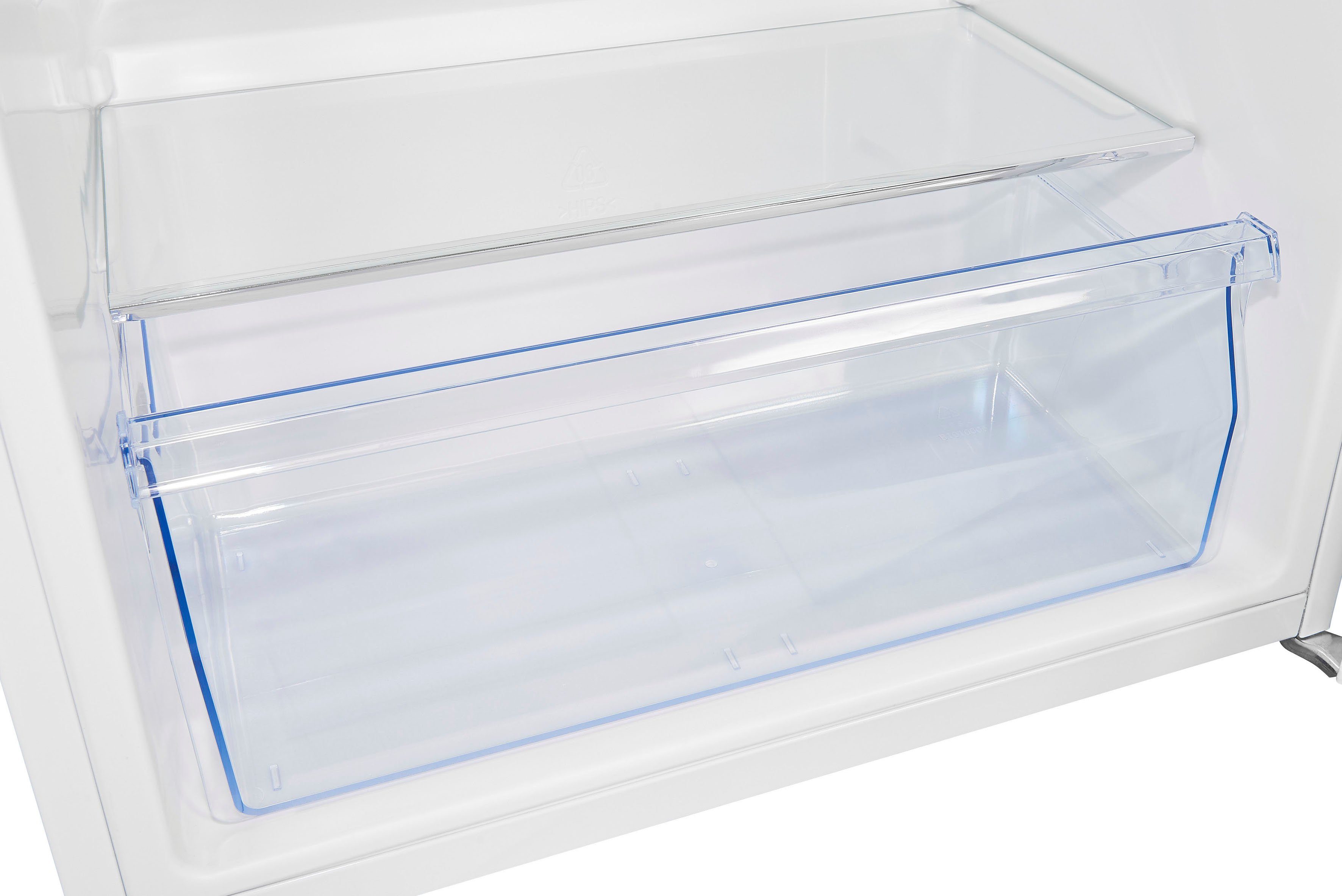 exquisit Kühlschrank 85,0 KS18-4-H-170E 60,0 weiss, cm cm breit hoch, weiß