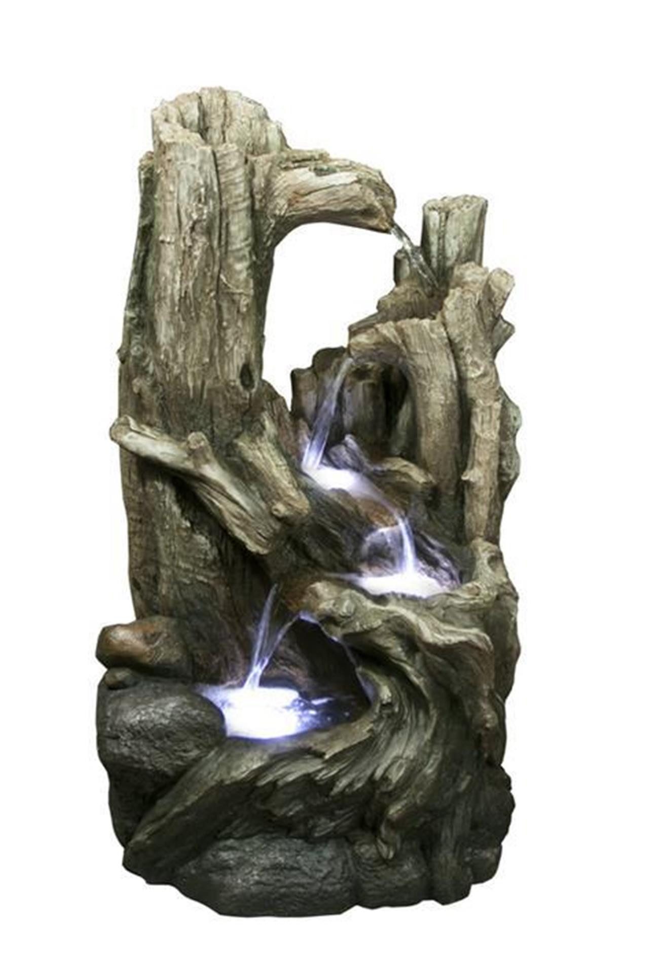 INTERGARDEN Wasserspiel Zimmerbrunnen, Kaskadenbrunnen Außen, Gartenbrunnen günstig online kaufen