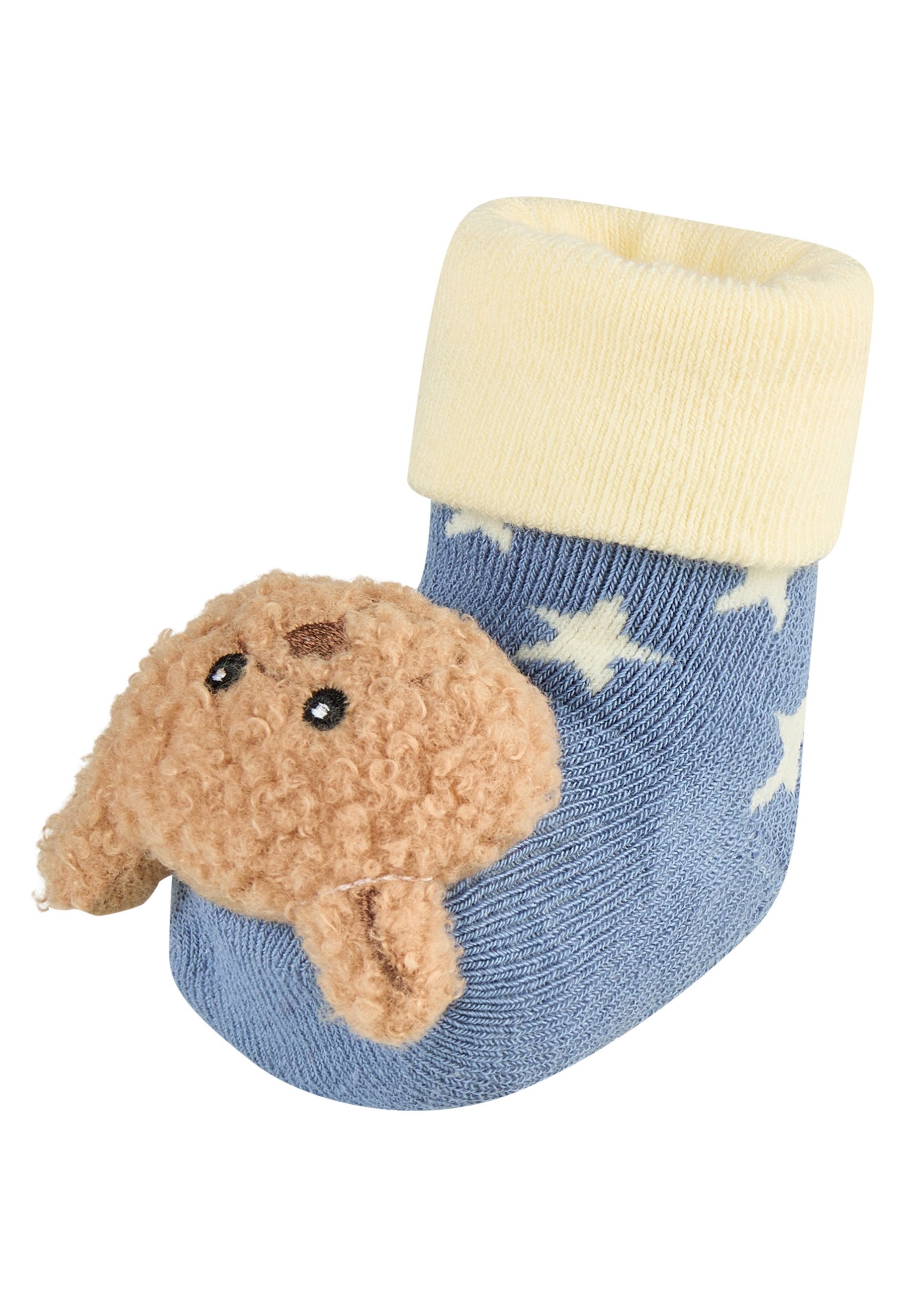 Sterntaler® Rasselsocke Baby Rasselsocken Bär