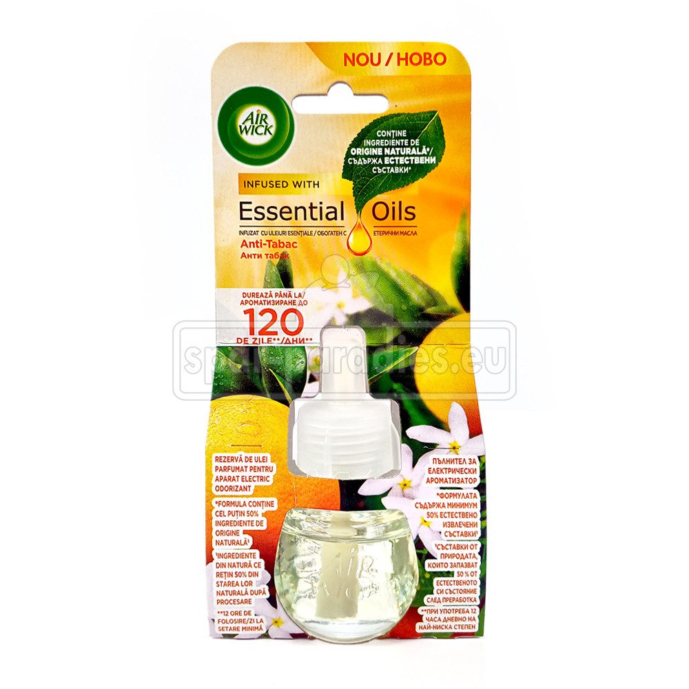 Duftöl Air Wick Duftölflakon Anti-Tabak, 19 ml
