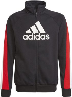 adidas Sportswear Trainingsanzug B BOS COT TS BLACK/VIVRED/WHITE