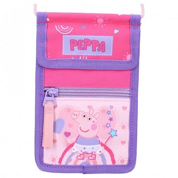 Peppa Pig Geldbörse Peppa Pig Brustbeutel für Kinder - "P", wie Peppa