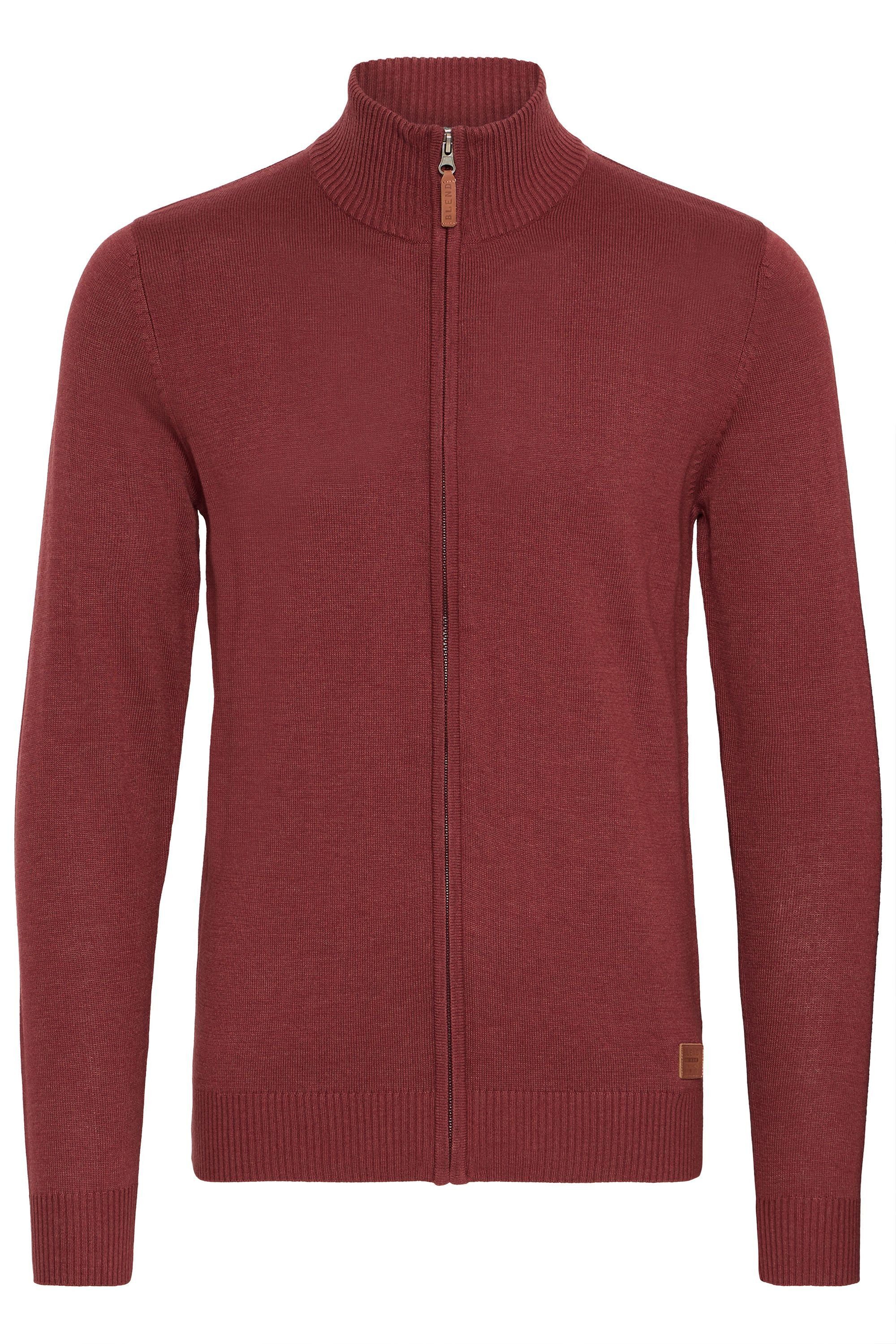 Blend Strickjacke BHNorman Bequeme Feinstrick-Jacke mit Stehkragen und elas günstig online kaufen