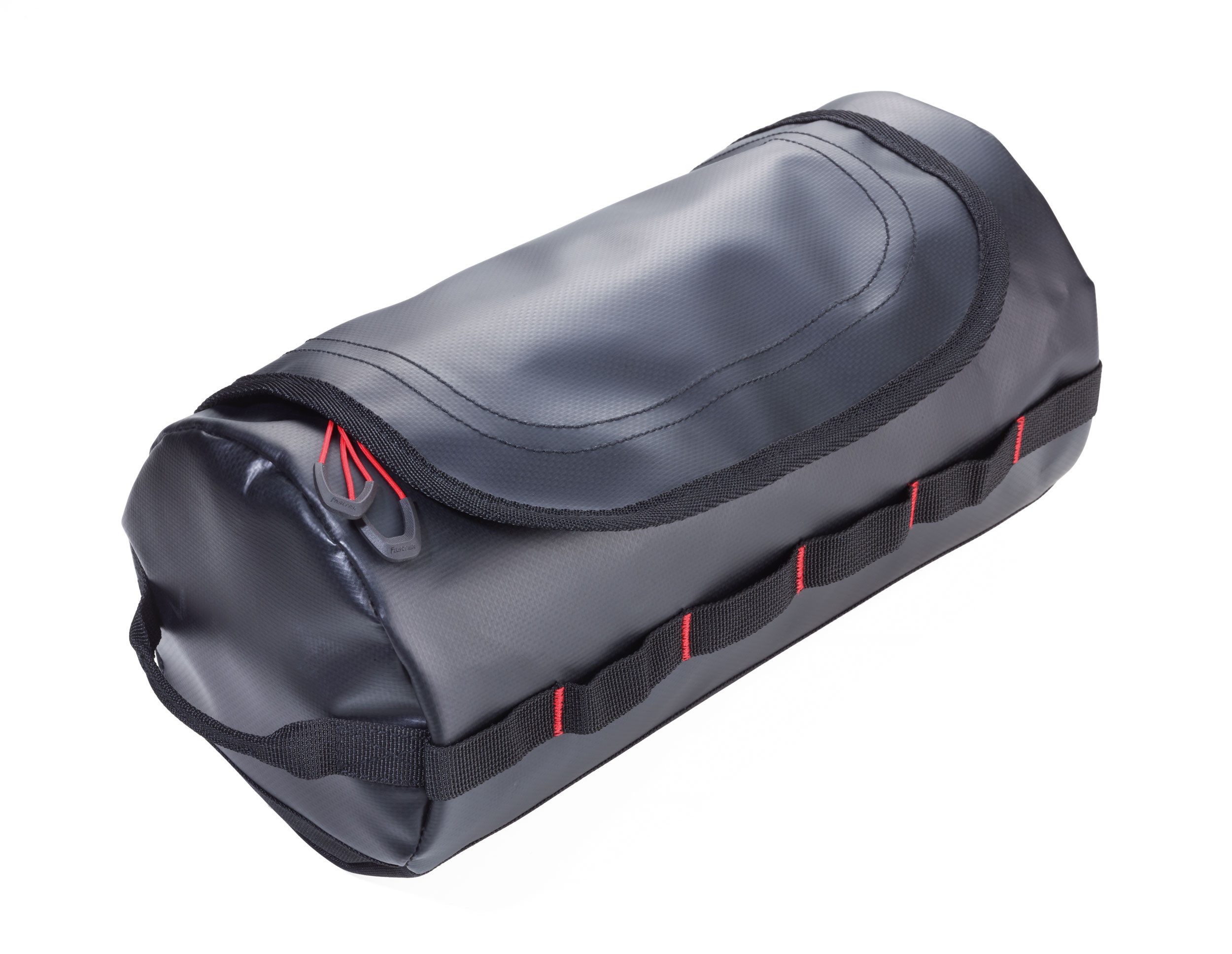 TROIKA Kulturbeutel zum Aufhängen WASHBAG aus Tarpaulin – robuste Waschtasche für Reisen, Waschtasche für Reisen, geräumige Kulturtasche für Männer, mit Haken