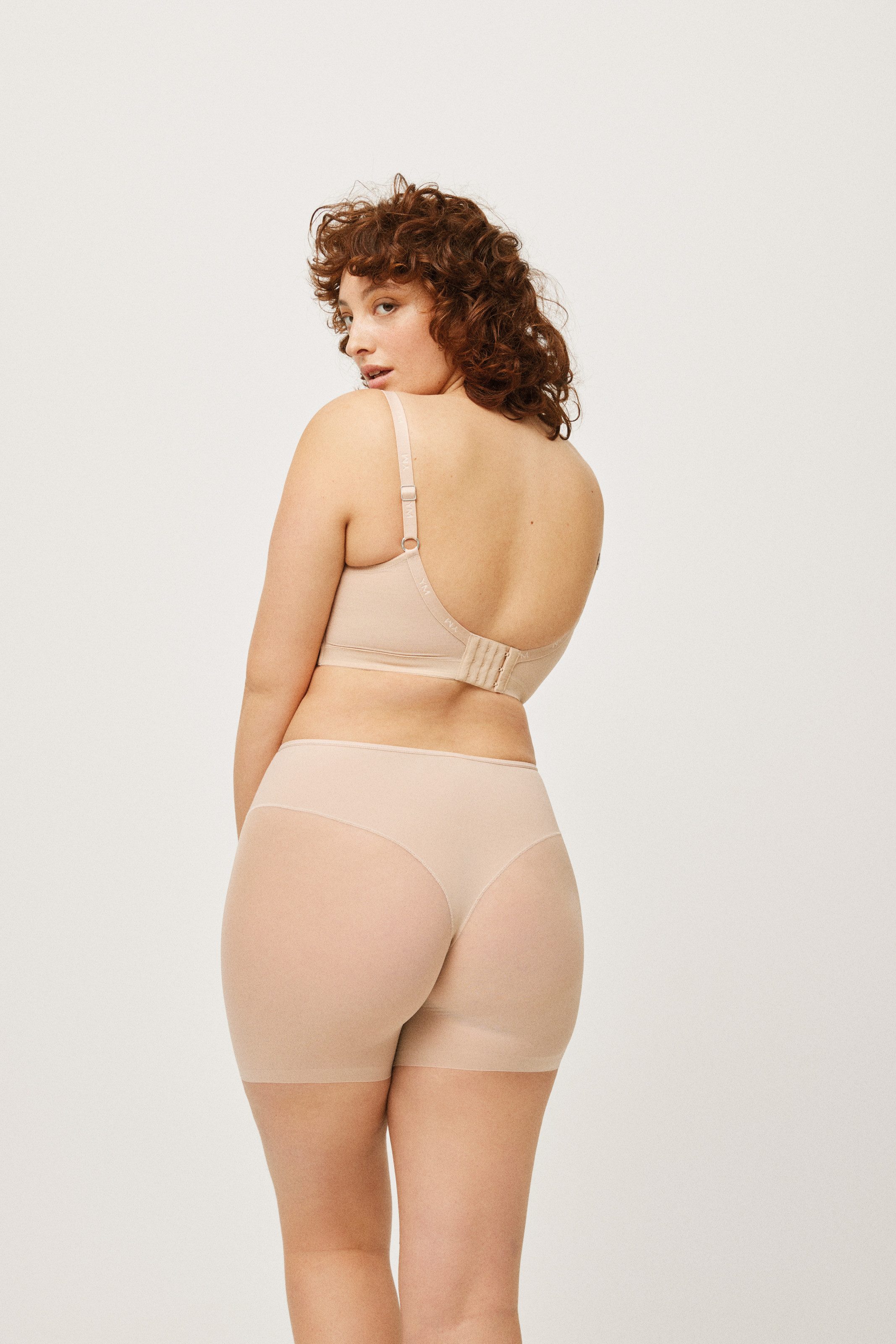 YSABEL MORA Shapingpants (2er Pack) mittlerer Form-Effekt, Tüll, Anti-Scheuer-Effekt, eng