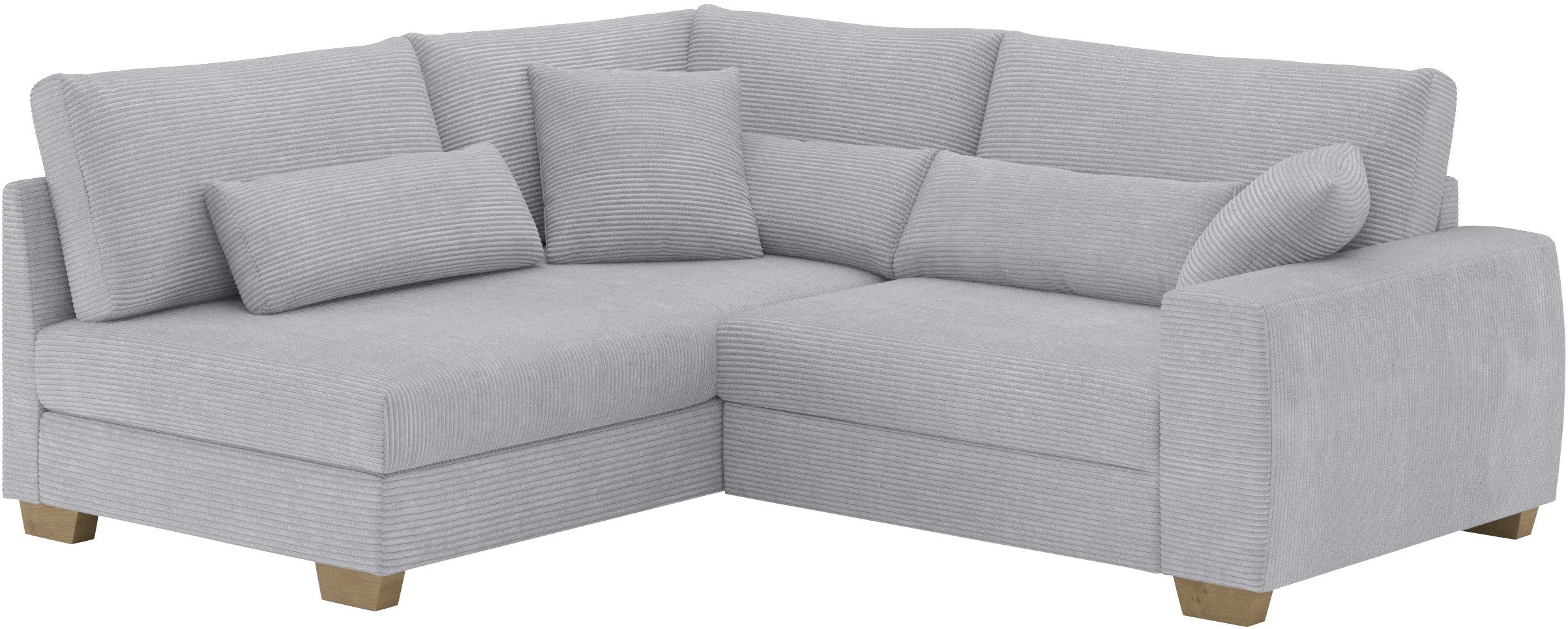 Mr. Couch Ecksofa "Hilla L-Form, bis 140 kg belastbar", mit Taschenfederker günstig online kaufen