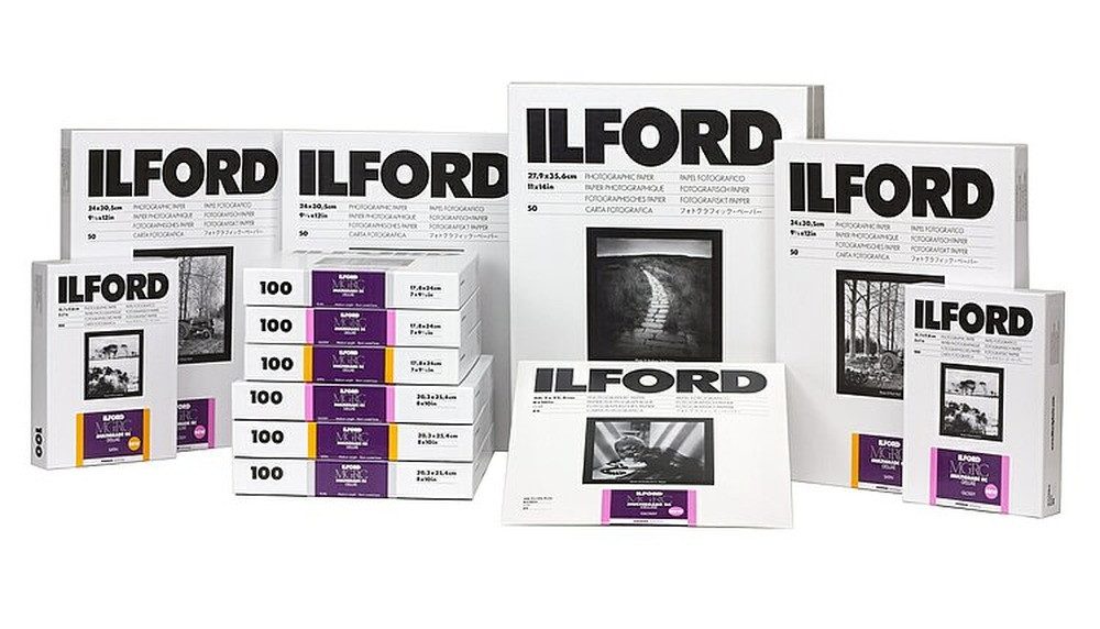 Ilford Fotopapier 1x 25 Ilford MG RC DL 44M 18x24