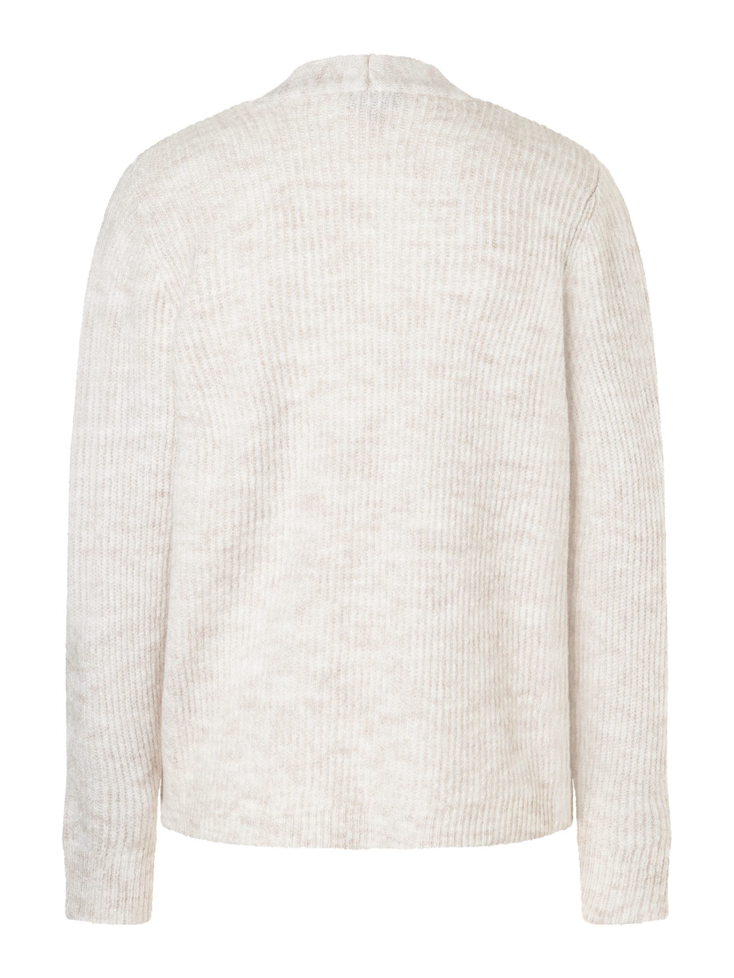 MORE&MORE Cardigan weicher Rippstrickcardigan