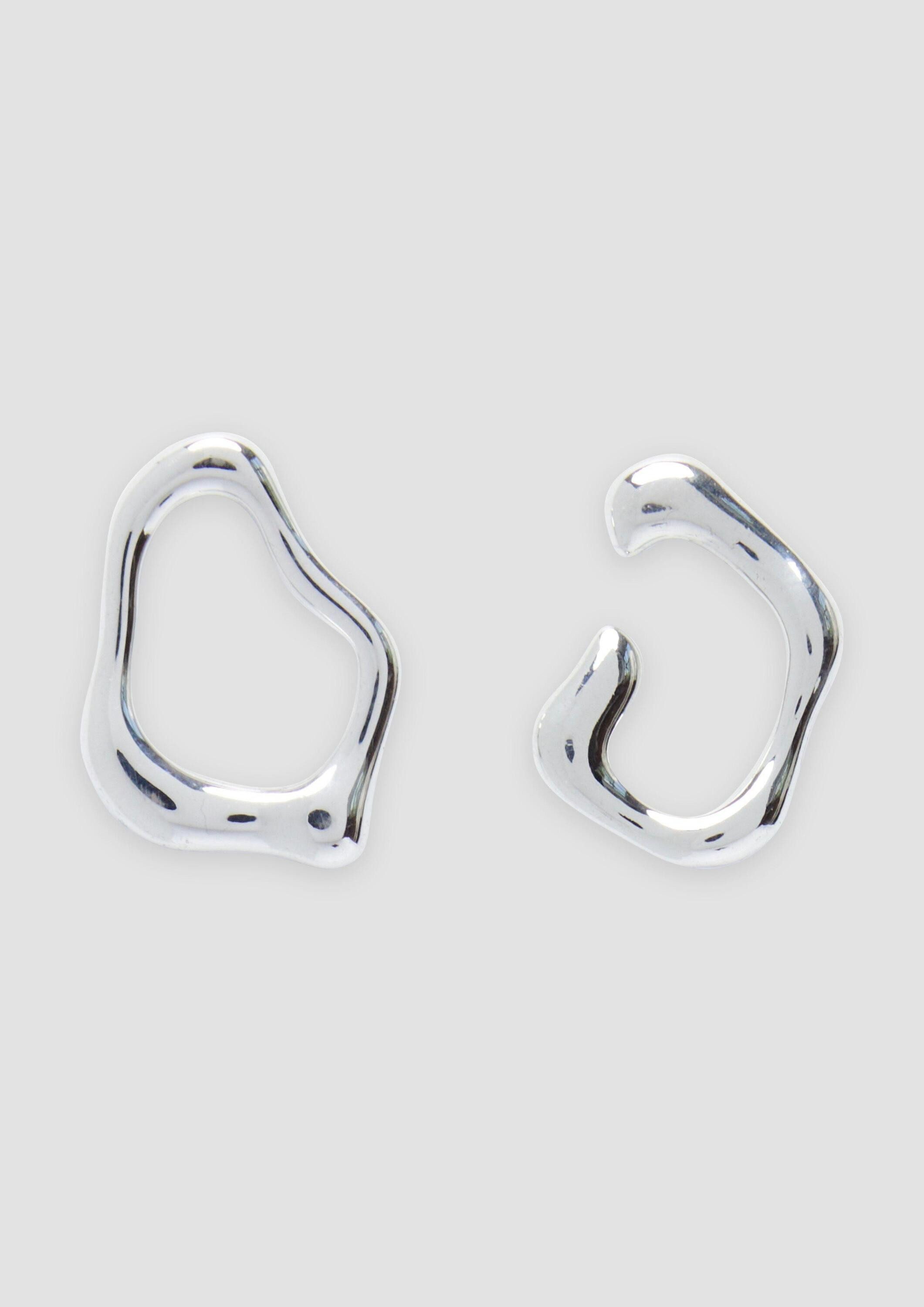 s.Oliver Paar Ohrstecker Mode Ohrringe, Ohrstecker in asymmetrischem Design günstig online kaufen