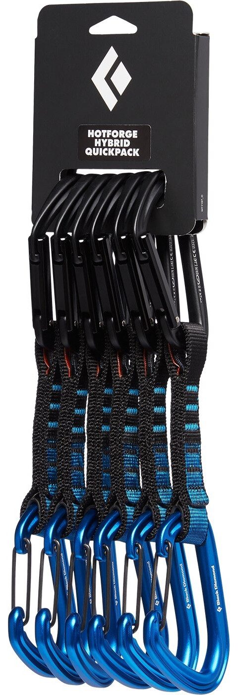 Black Diamond Karabiner HOTFORGE HYBRID QUICKPK 12 CM Blue
