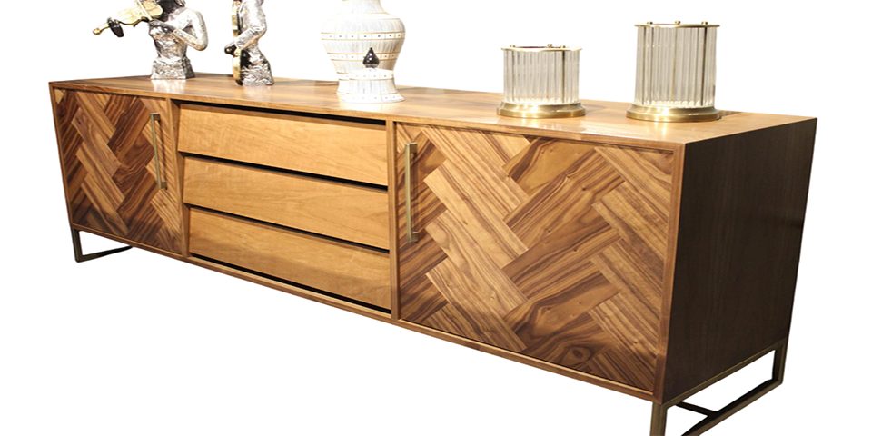 Xlmoebel Sideboard Luxuriöses Sideboard in Hochglanz Weiß mit elegantem Design (Sideboard, 1 St., Sideboard), Hergestellt in Europa