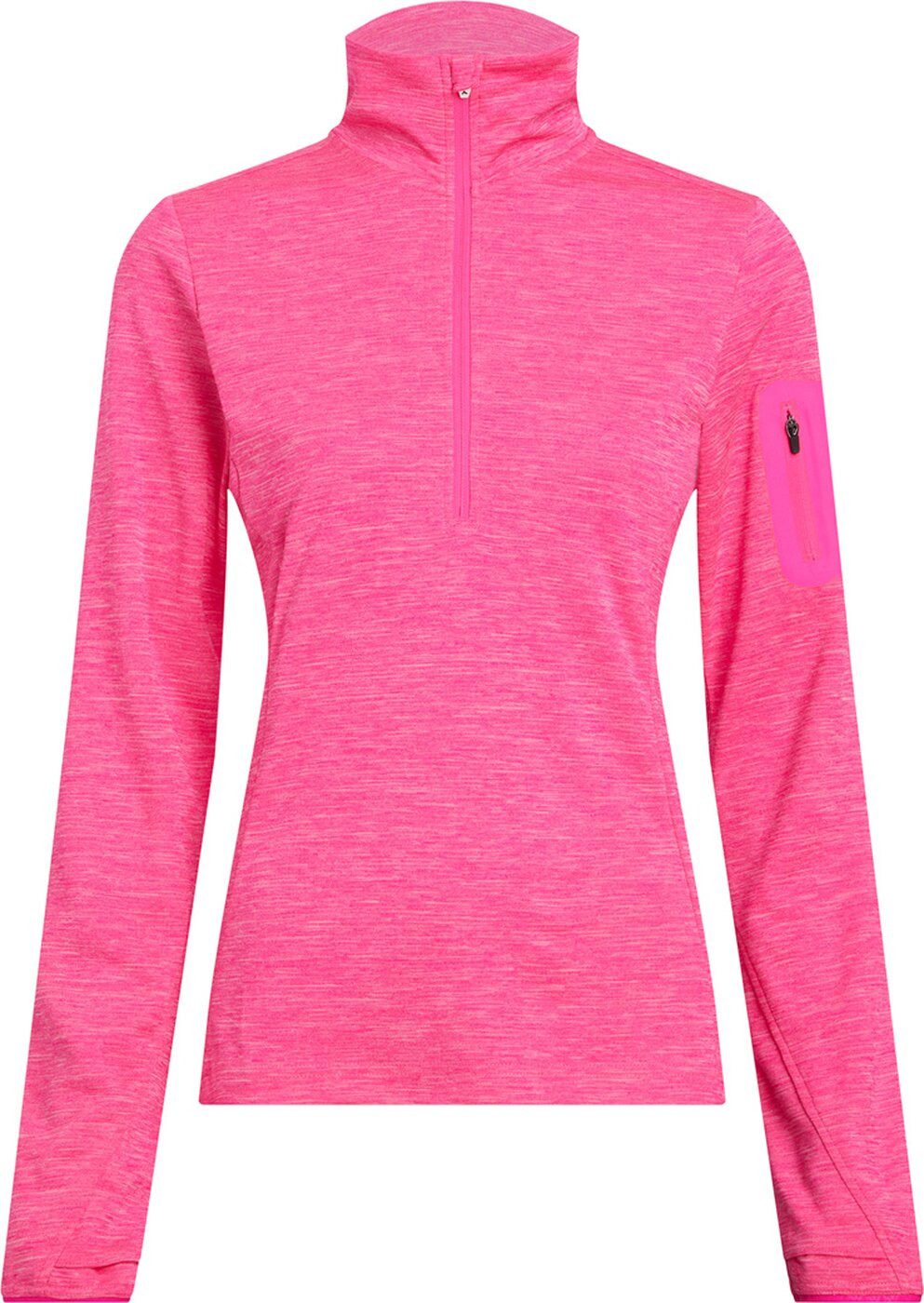 McKINLEY Rollkragenpullover Da.-Langarmshirt Tampo wms 913 MELANGE/PINK