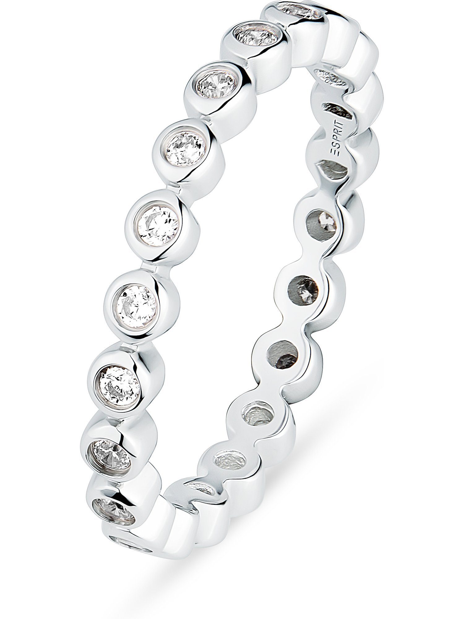 Esprit Silberring ESPRIT Damen-Damenring 925er Silber 21 Zirkonia, Zirkonia günstig online kaufen