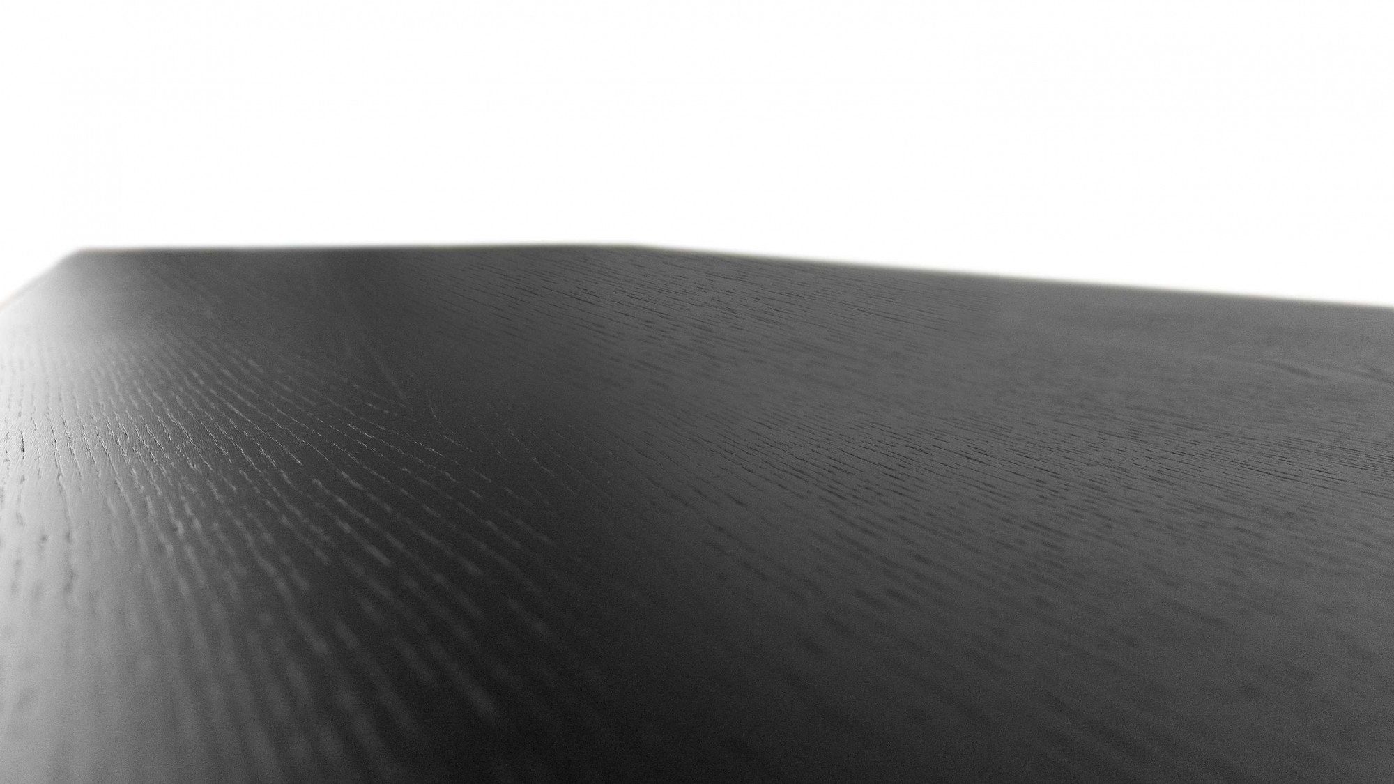 ausziehbar Design, cm, 220 schwarz Curved, | Scandi Breite 180 | Esstisch schwarz cm Woodman auf schwarz
