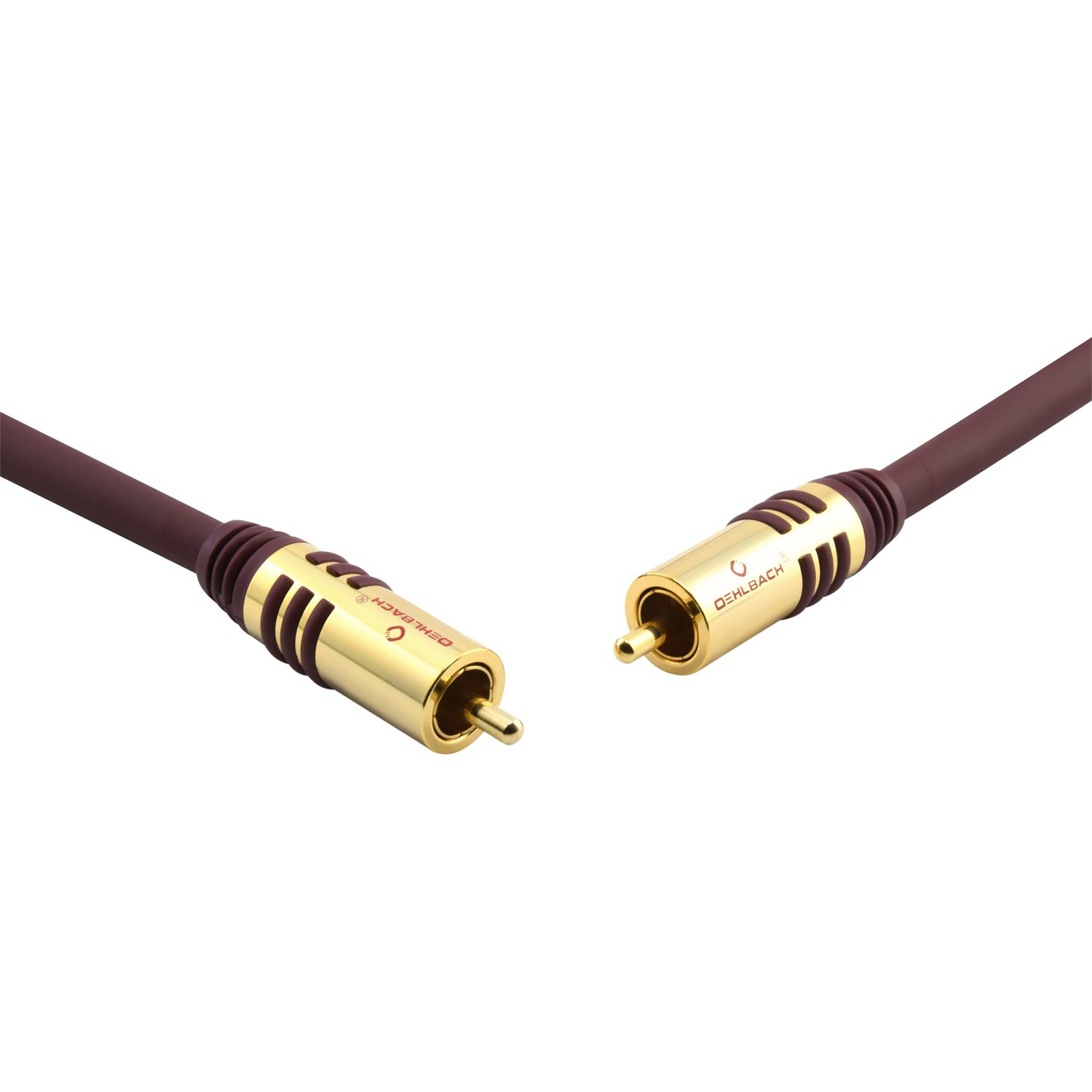 OEHLBACH NF Sub Subwoofer Cinch-Kabel Audio-Kabel, Cinch, Cinch (100 cm), Flexibel, Hochwertiges Kupfer