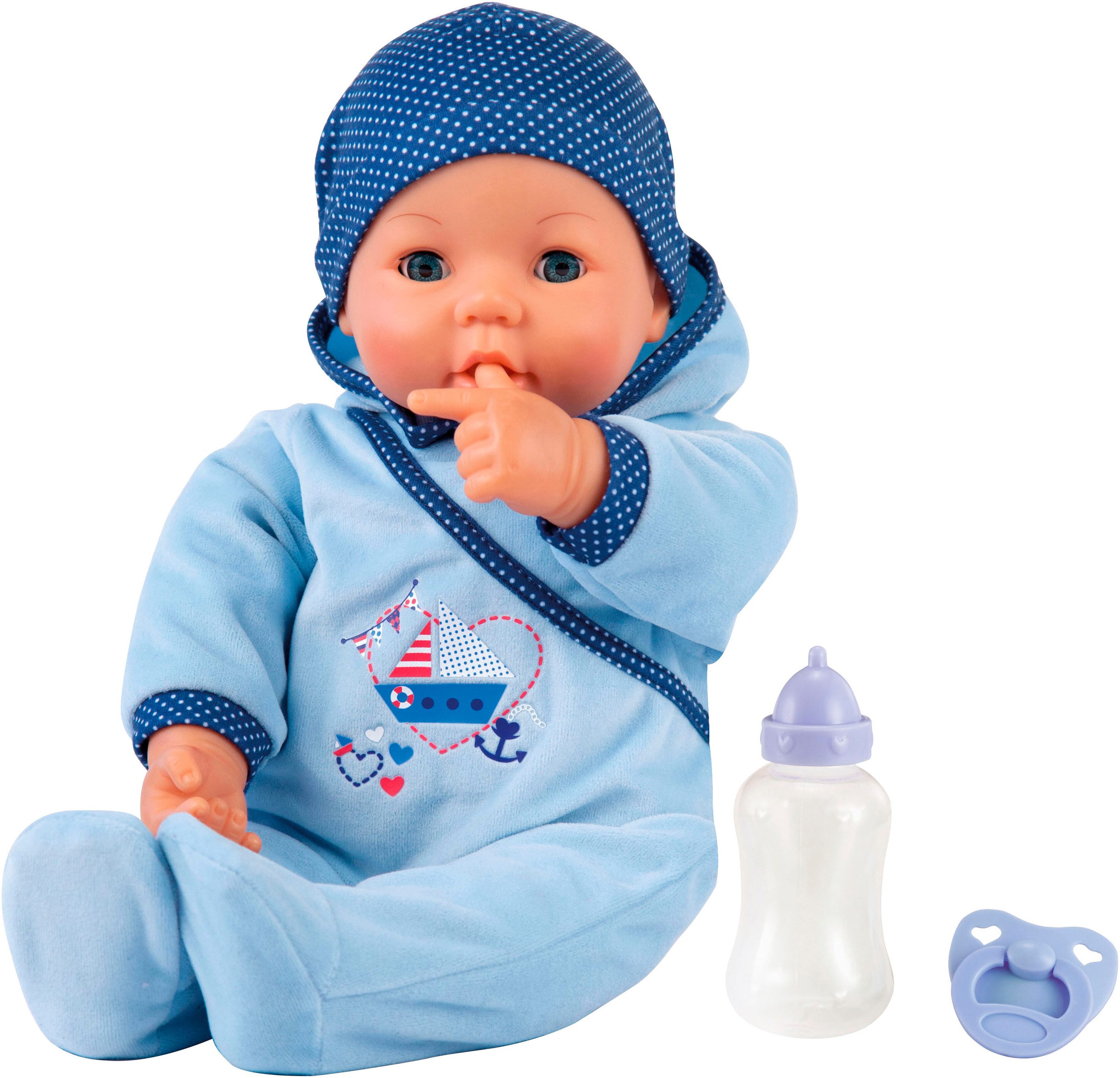 Bayer Babypuppe Hello Baby Boy, 46 cm (3-tlg) günstig online kaufen