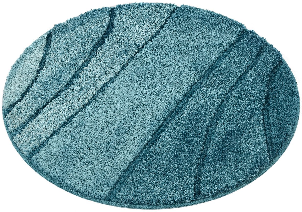 OTTO home Badematte Josie, Badvorleger, Badezimmer Teppich, Höhe 20 mm, rutschhemmend beschichtet, schnell trocknend, strapazierfähig, fußbodenheizungsgeeignet, – Bild 2 von 5