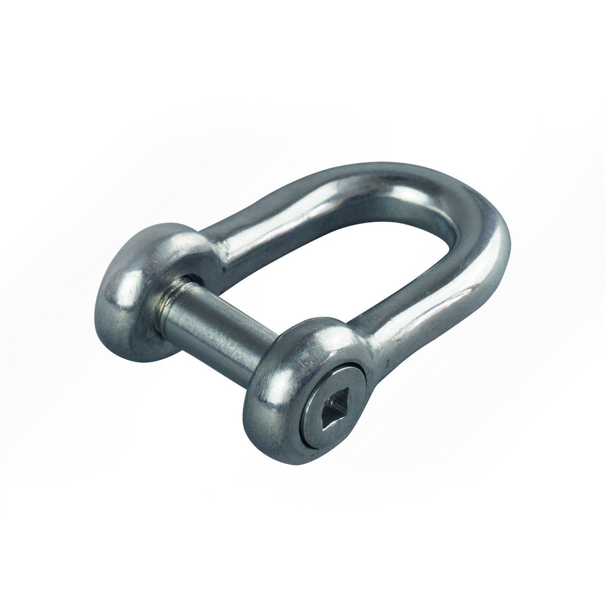 LYSEL® Zurrgurt Gerader Schäkel Verbinder mit Innenvierkantkopf Bolzen (1-St)