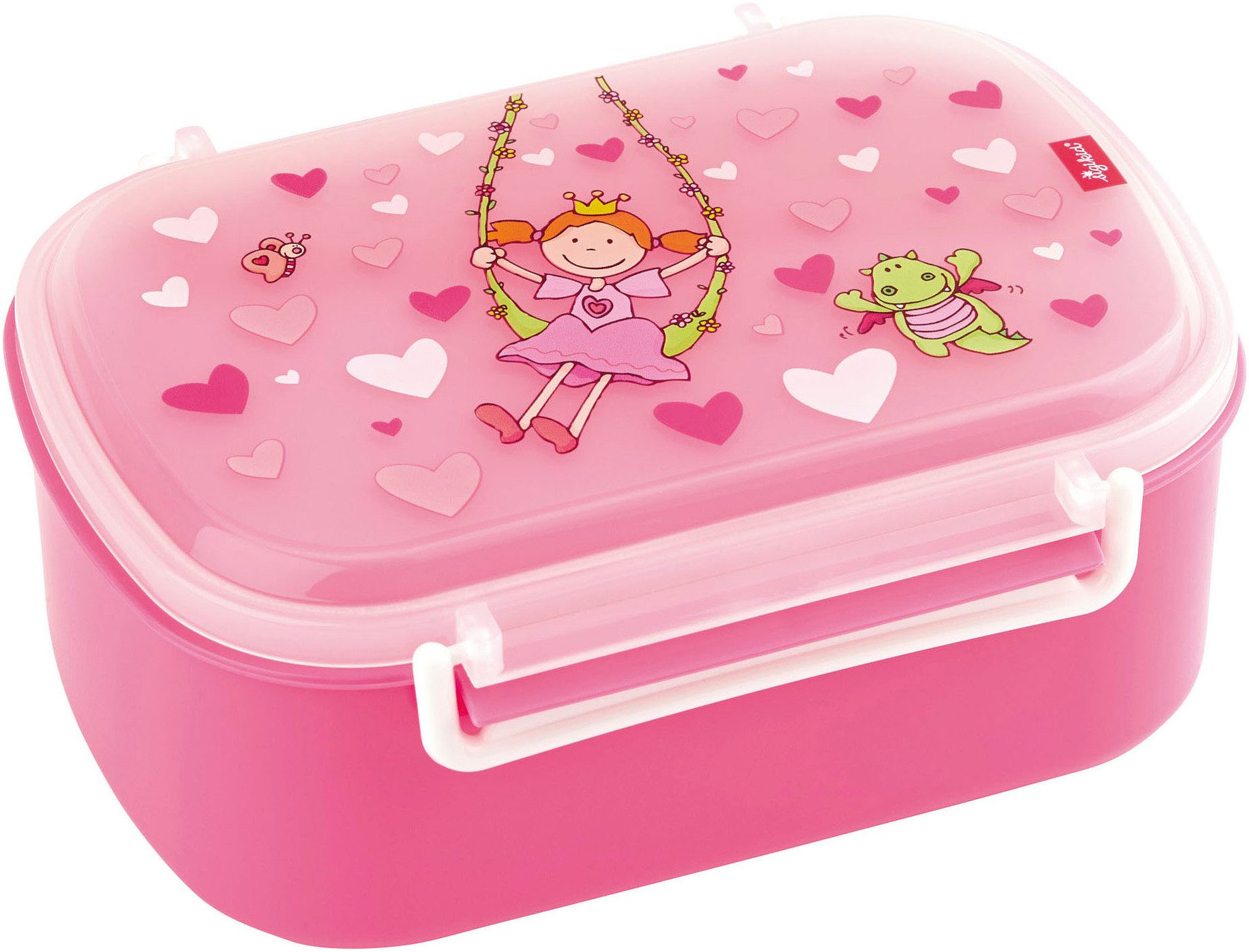 Sigikid Lunchbox Pinky Queeny rosa, Polyprophylen (PP), (2-tlg)