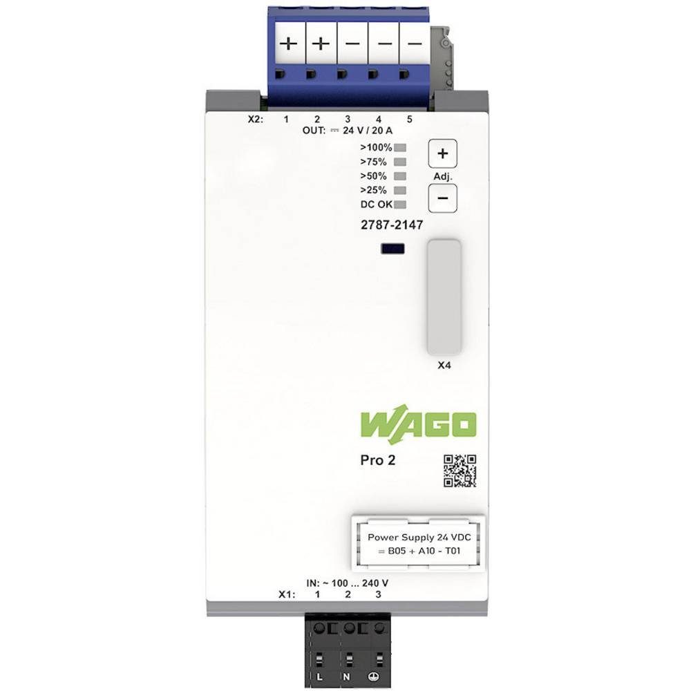 WAGO Power Supply Unit Pro2 2787-2147 Hutschienen-Netzteil