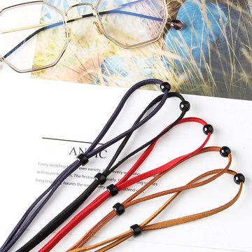 HIBNOPN Brillenband Brillenband 8 Stück für Damen Herren für Sonnenbrille Lesebrille