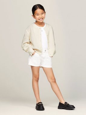 Tommy Hilfiger Strickjacke CROCHET CARDIGAN Kinder bis 16 Jahre