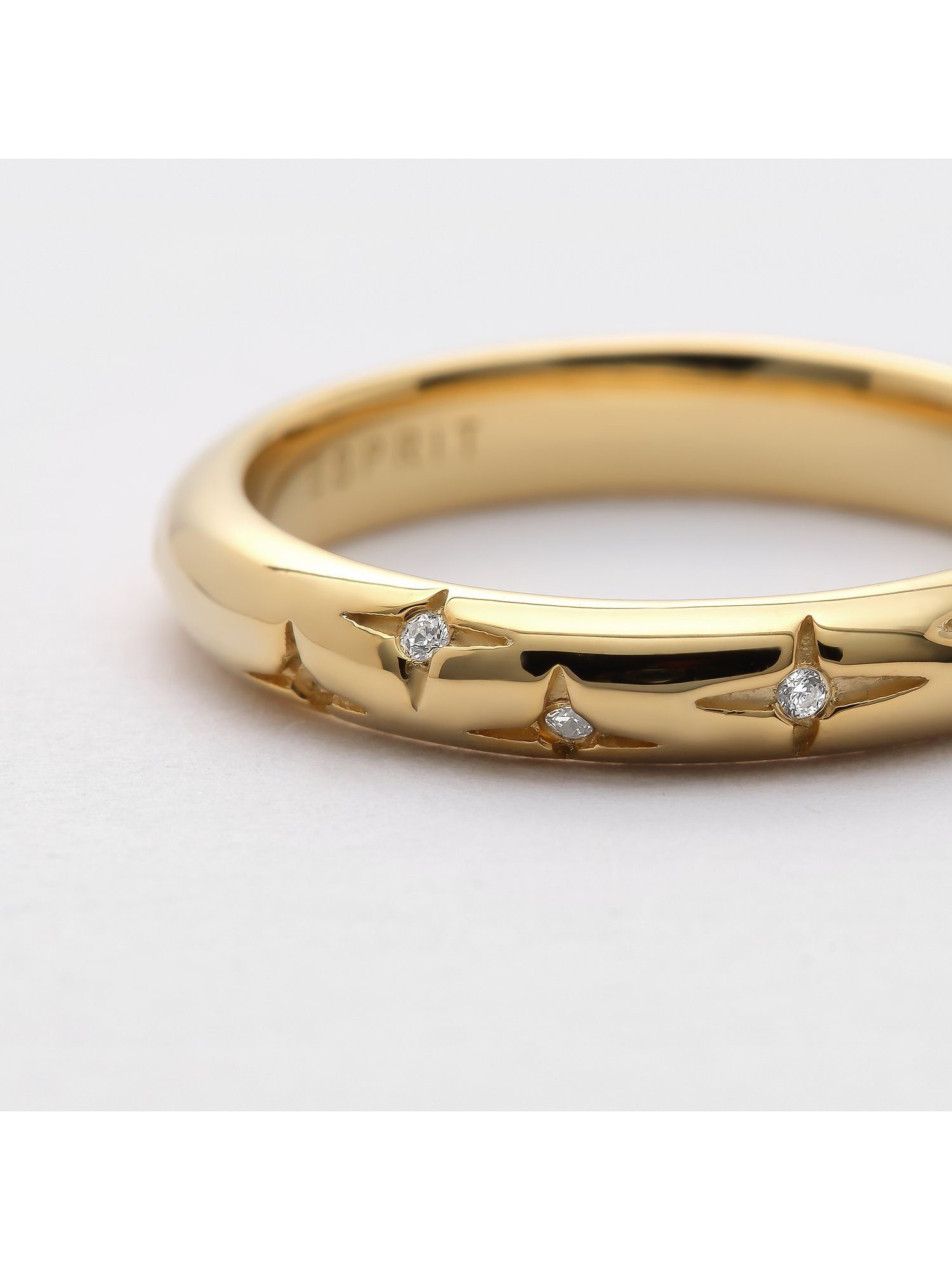 Esprit Silberring ESPRIT Damen-Damenring 925er Silber 13 Zirkonia, Zirkonia günstig online kaufen