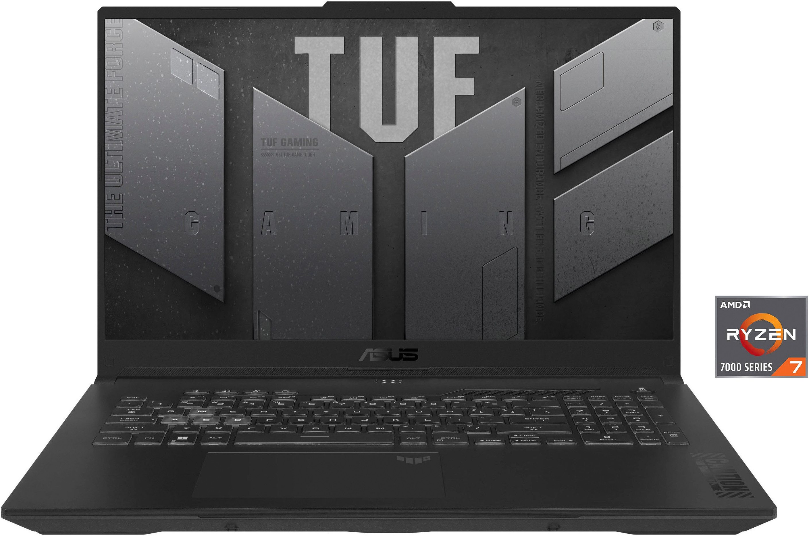 Asus TUF Gaming A17 FA707NV-HX048W Gaming-Notebook (43,9 cm/17,3 Zoll, AMD Ryzen 7 7735HS, GeForce RTX 4060, 1000 GB SSD)