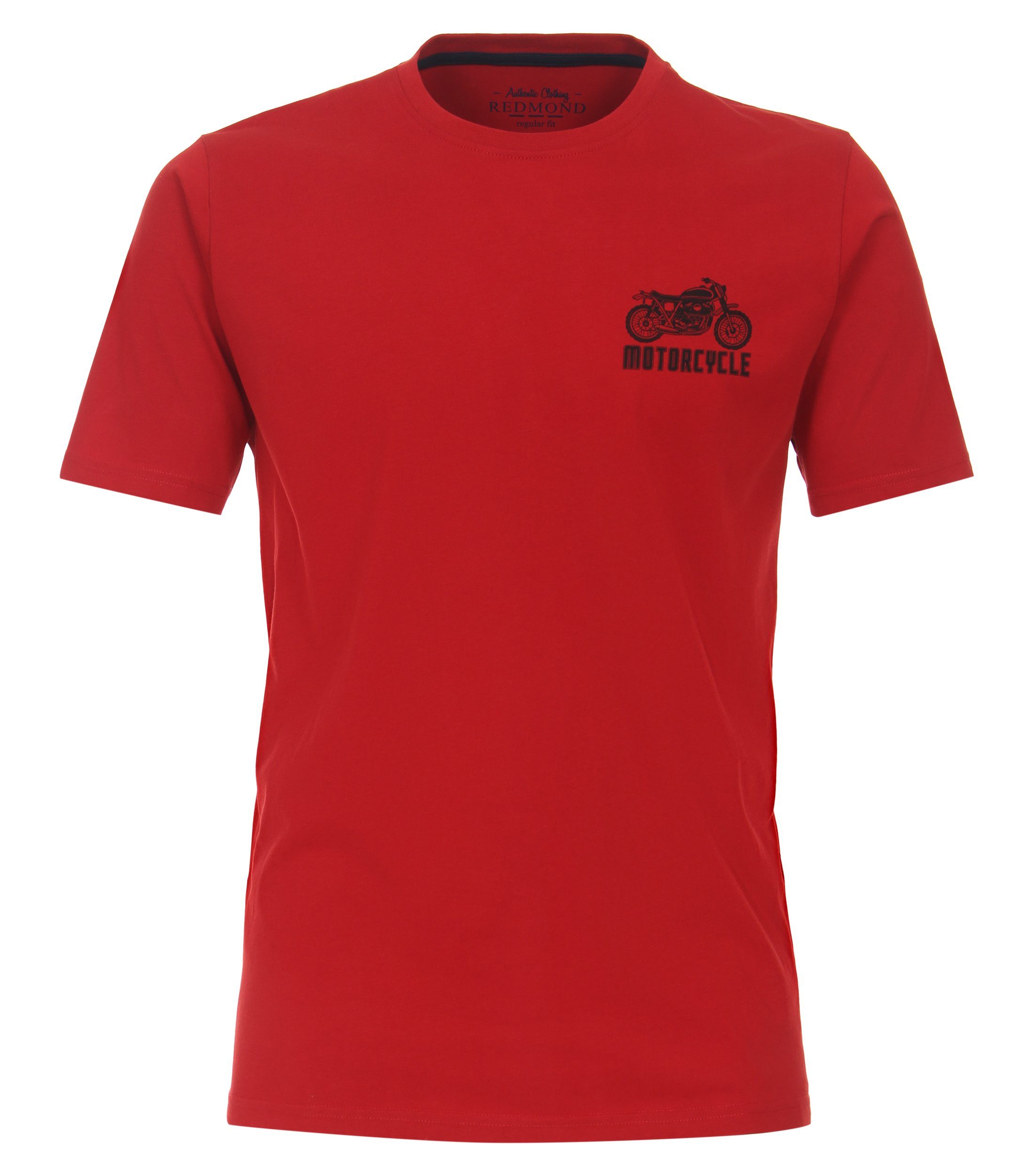 Redmond T-Shirt andere Muster 50 rot
