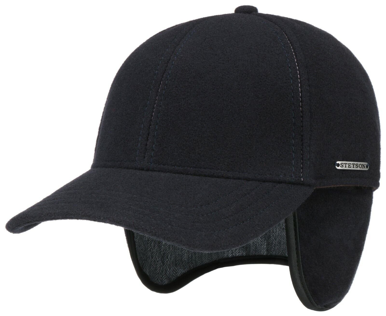 Stetson Baseball Cap Vaby Kaschmir Ohren- und Nackenschutz
