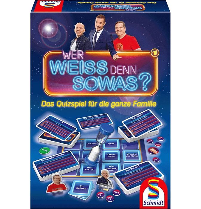 Schmidt Spiele GmbH Spiel Familienspiel Quizspiel Wer weiss denn sowas ? 49356
