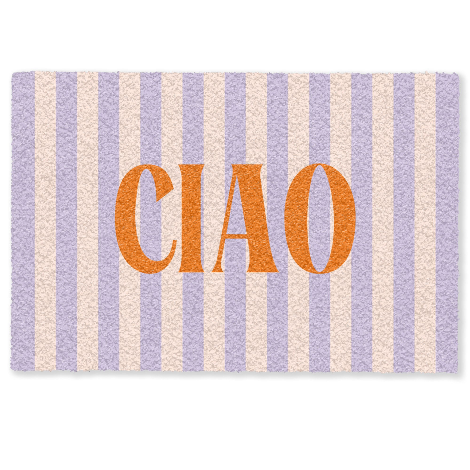 MuchoWow Fußmatte Ciao - Zitat - günstig online kaufen