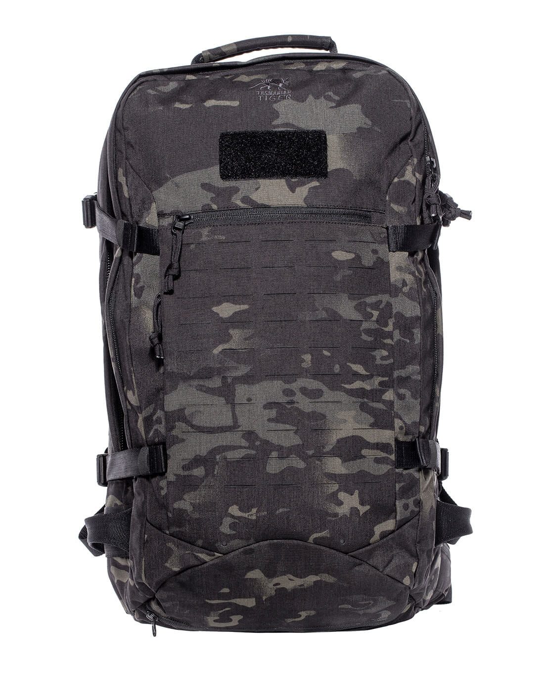 Tasmanian Tiger Trekkingrucksack TT Mission Pack MKII Multicam Black (SMU) – Bild 2 von 5