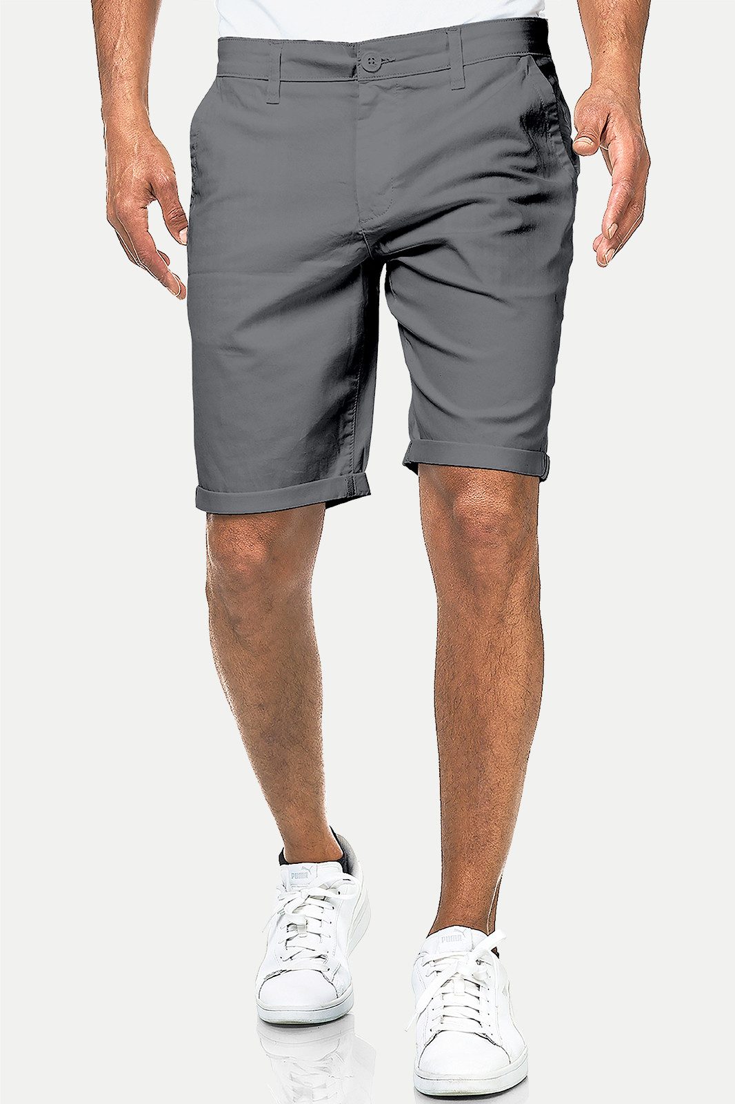 Chinoshorts Chinoshorts Herren, Kurze Hosen Sommer Shorts Männer Baumwolle
