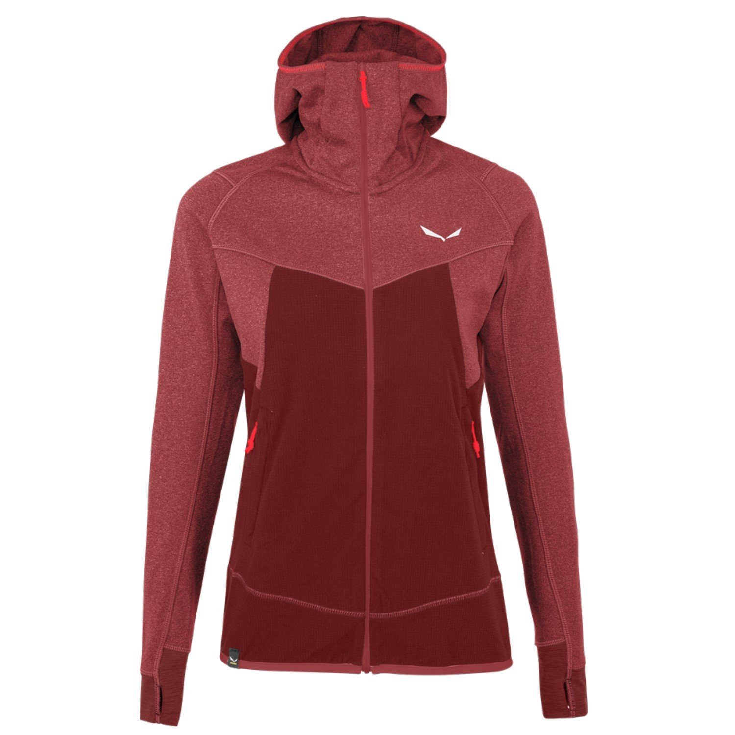 Salewa Strickfleecejacke Melange Syrah