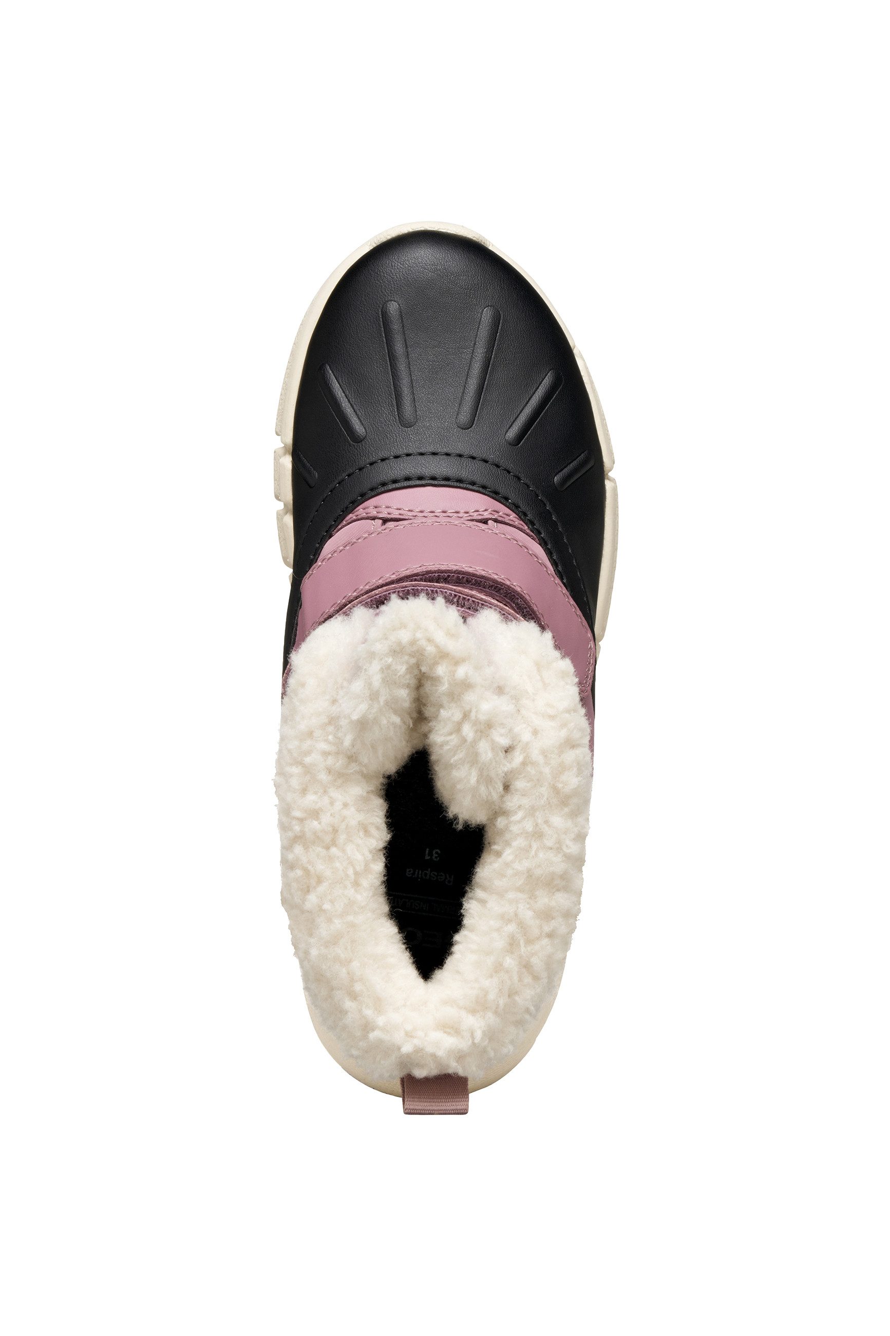 Geox J FLEXYPER GIRL B AB Winterboots Snowboots, Klettstiefel mit Warmfutter, Größenschablone zum Download