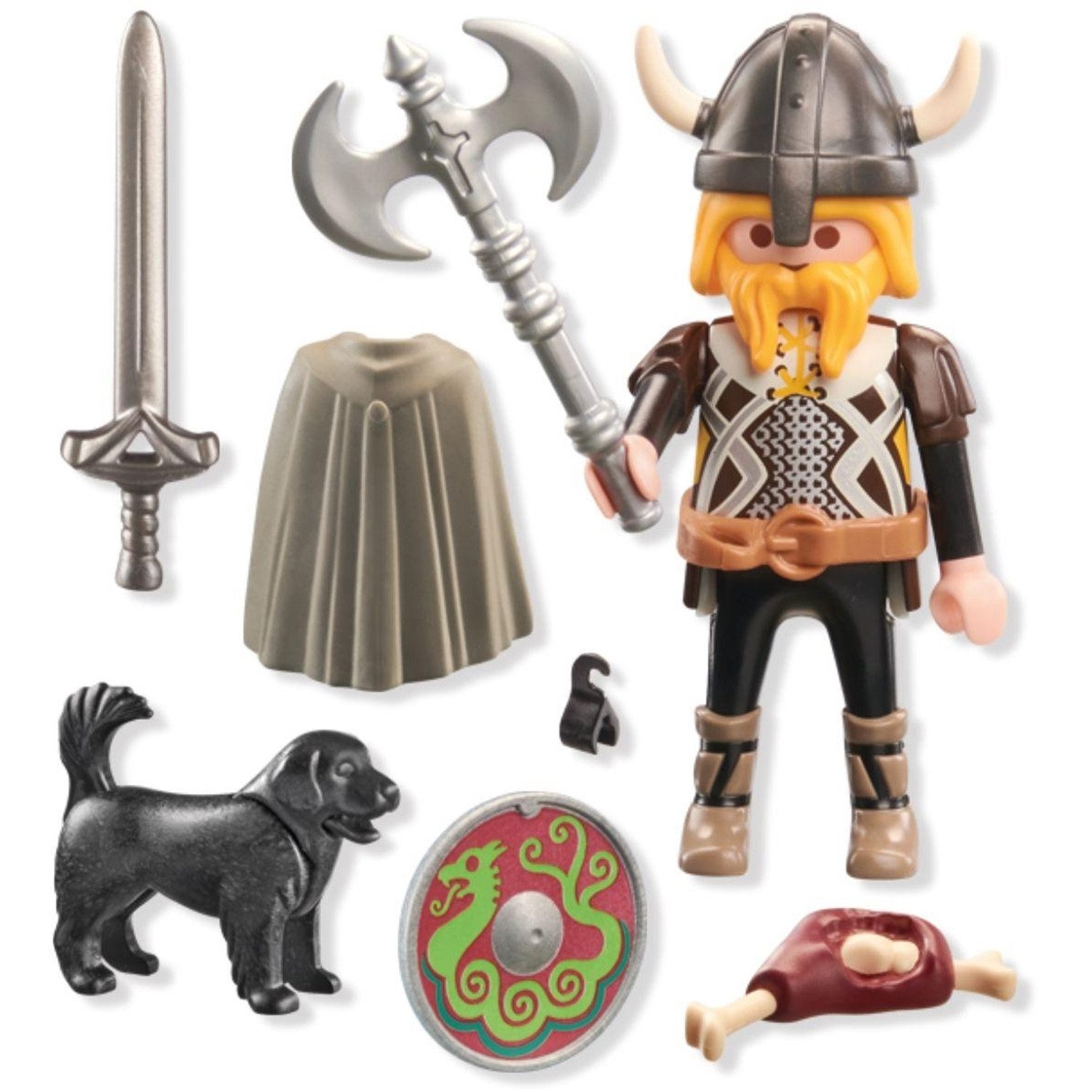 Playmobil® 71755 Wikinger mit Wachhund Konstruktions-Spielset – Bild 4 von 4