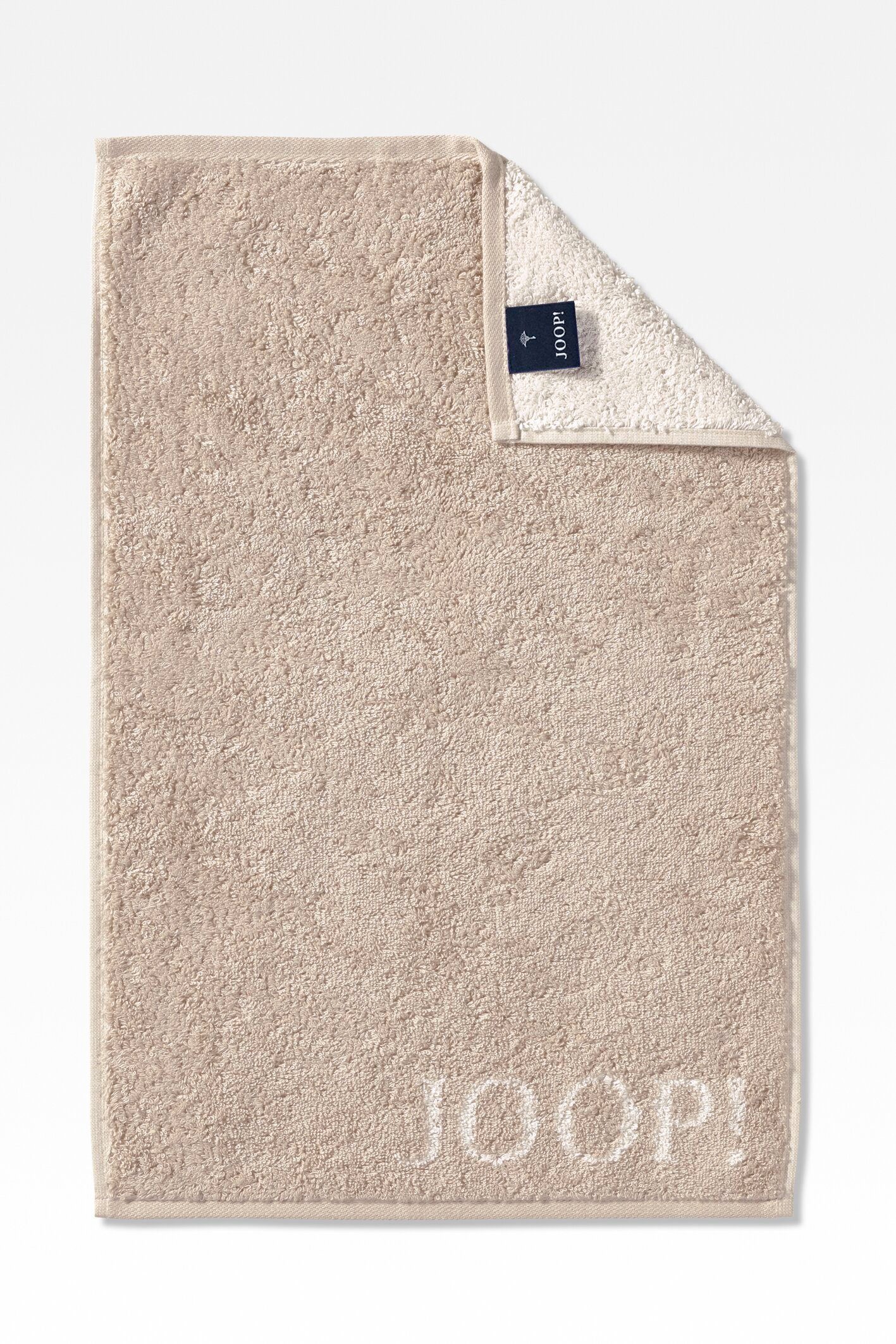 Joop! Gästehandtücher JOOP! LIVING - CLASSIC DOUBLEFACE Gästetuch-Set, Textil (3-St) Sand