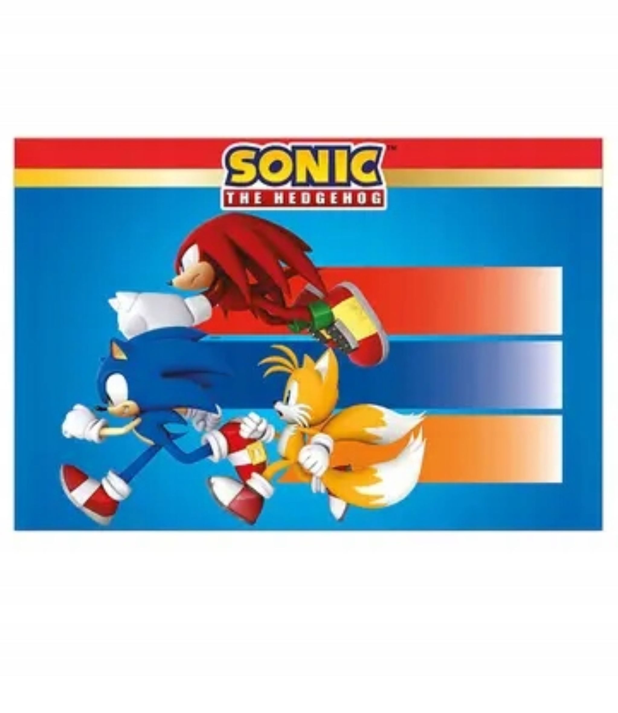 Procos Tischdecke Plastiktischdecke Sonic – Ideal für Kinderfeiern!