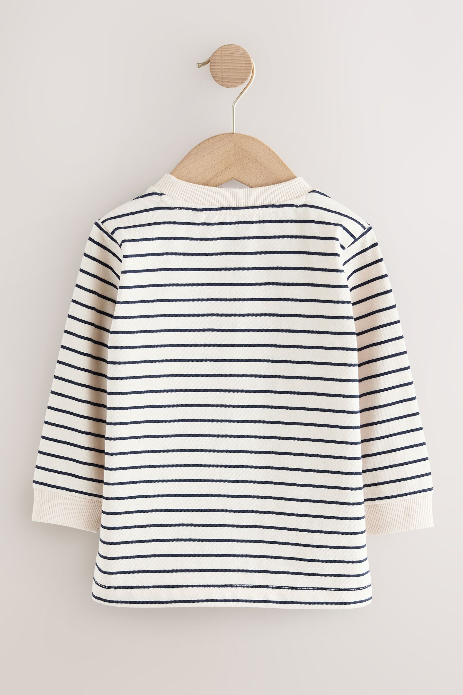 Next Langarmshirt Langärmeliges Shirt mit Applikation günstig online kaufen