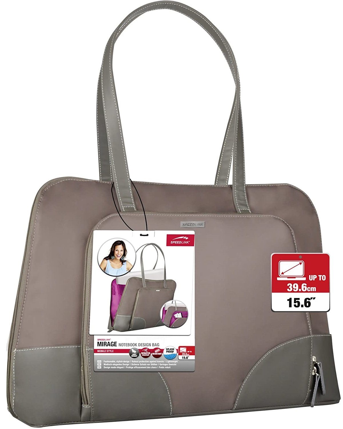 Speedlink Laptoptasche High Speed HDMI-Kabel 3m Stecker - Stecker, Notebook-Tasche passend für 13" 13,3" 14" 14,1" 15" 15,4" 15,6"