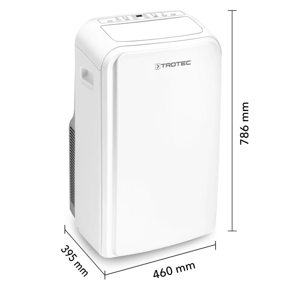 Räume X bis für 3000 A+, PAC 40 TROTEC 100 Geeignet m² / m³ 3-in-1-Klimagerät