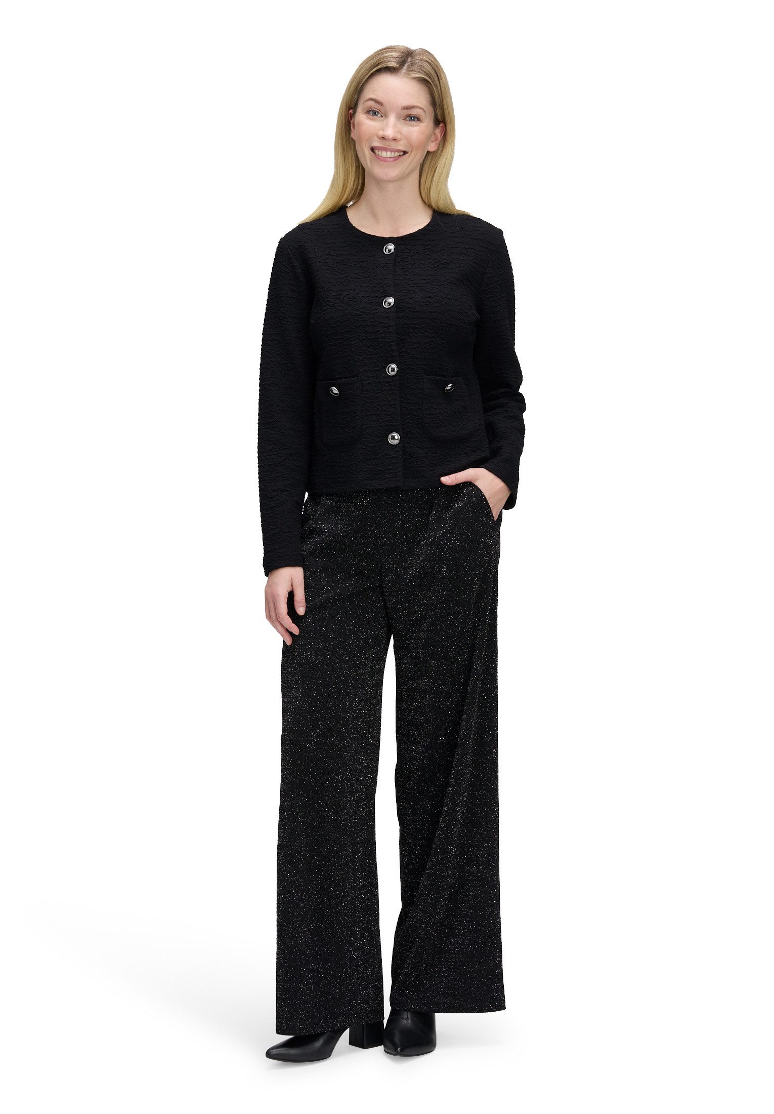 Betty Barclay Sweatjacke Damen mit Knöpfen