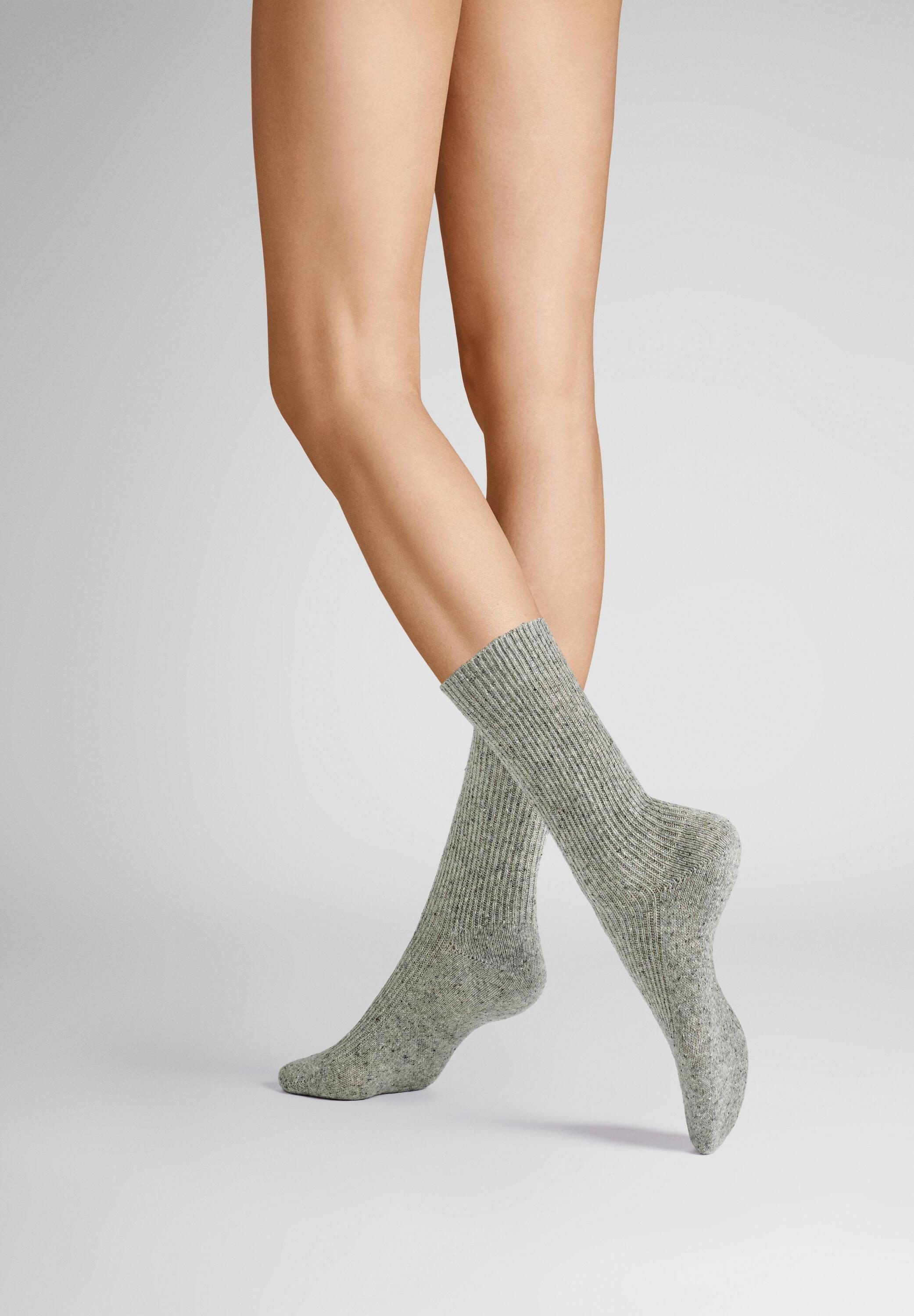 Hudson Basicsocken Winter Rib (1-Paar) Socken mit klassischem Ripp-Muster