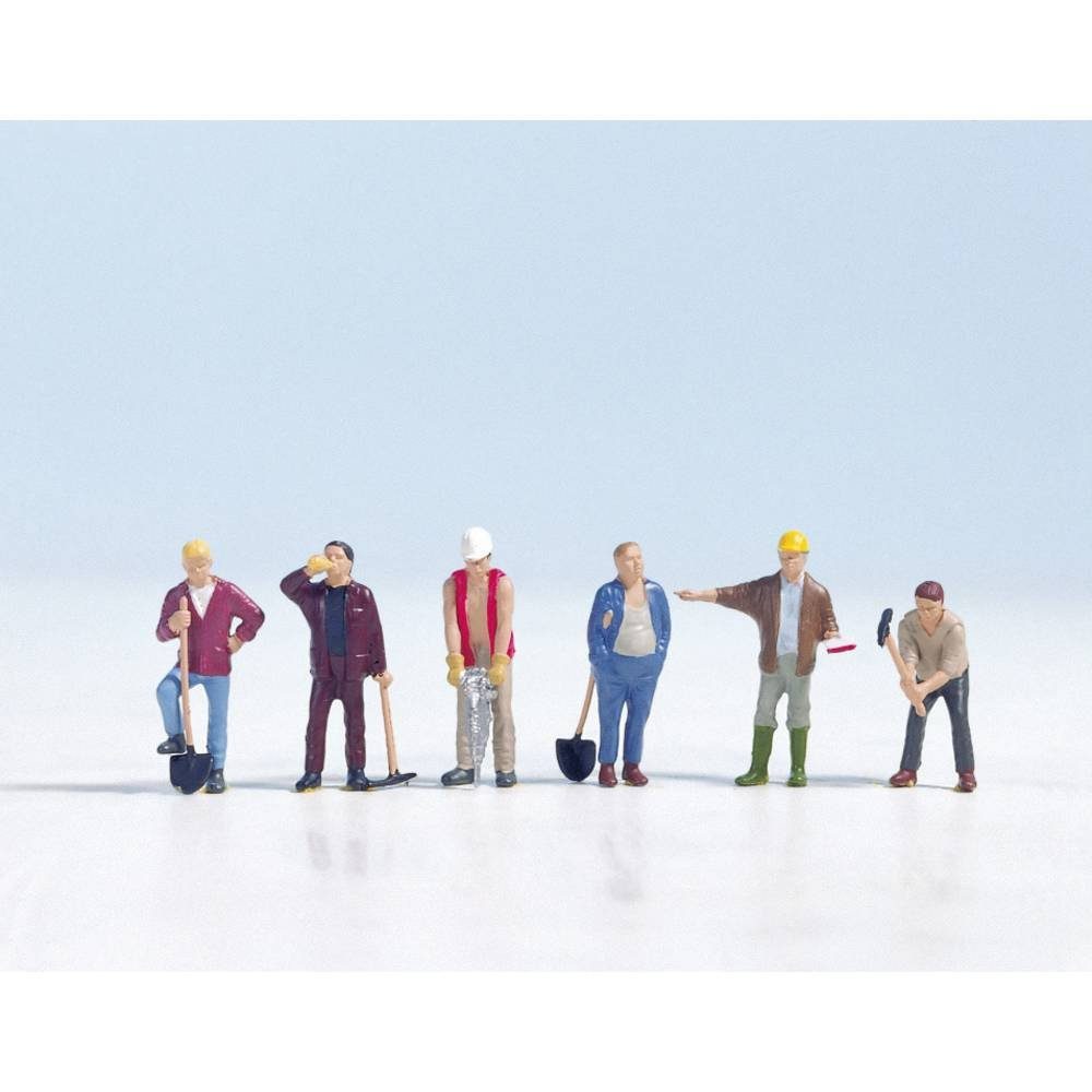Modelleisenbahn-Figur H0 Figuren Bauarbeiter